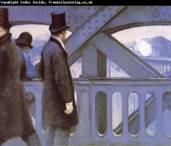 Gustave Caillebotte Le Pont de L-Europe